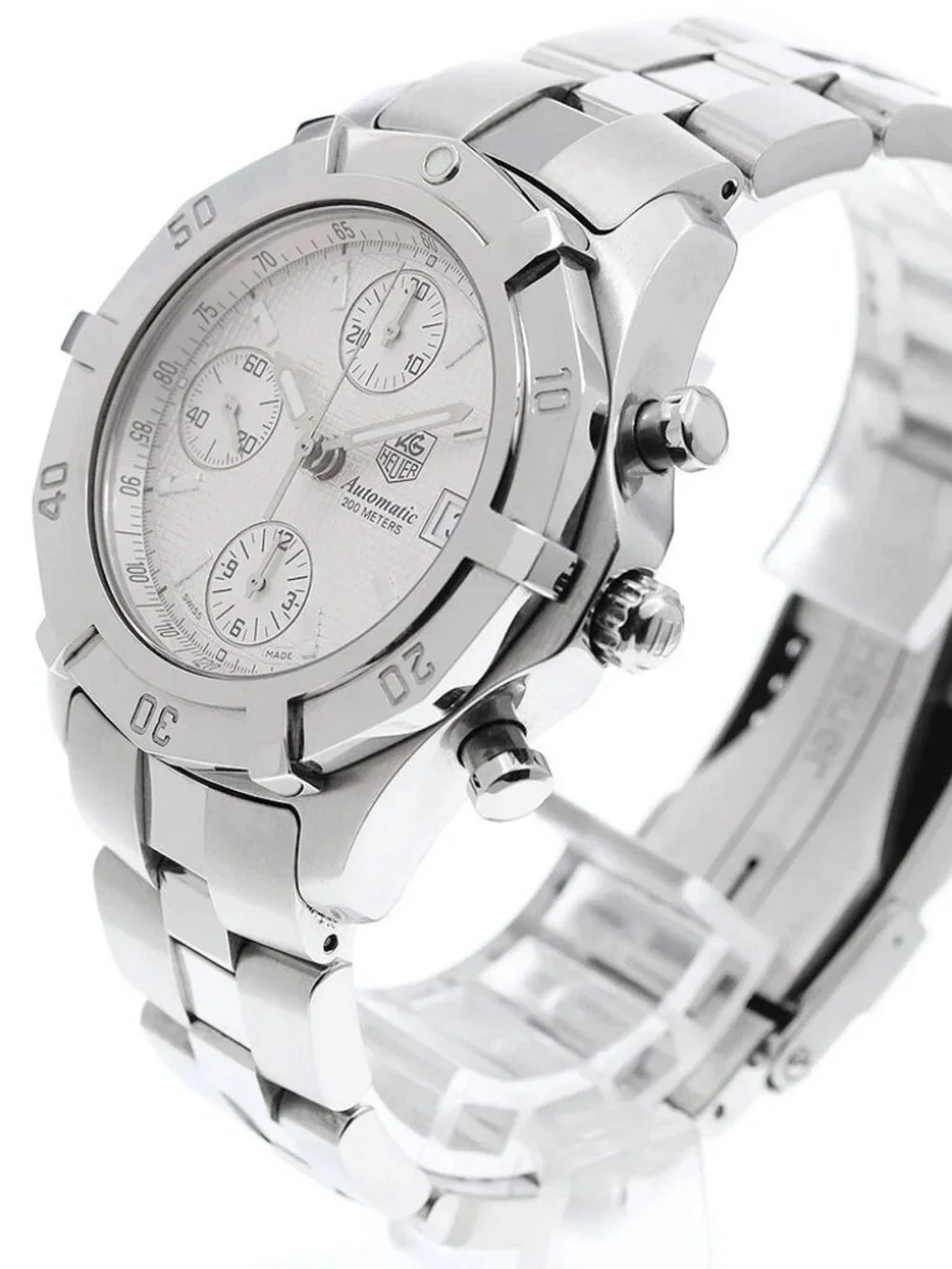 TAG HEUER Exclusive CN2110.BA0361 Chronograph Silver Dial Automatic Men's_959836
